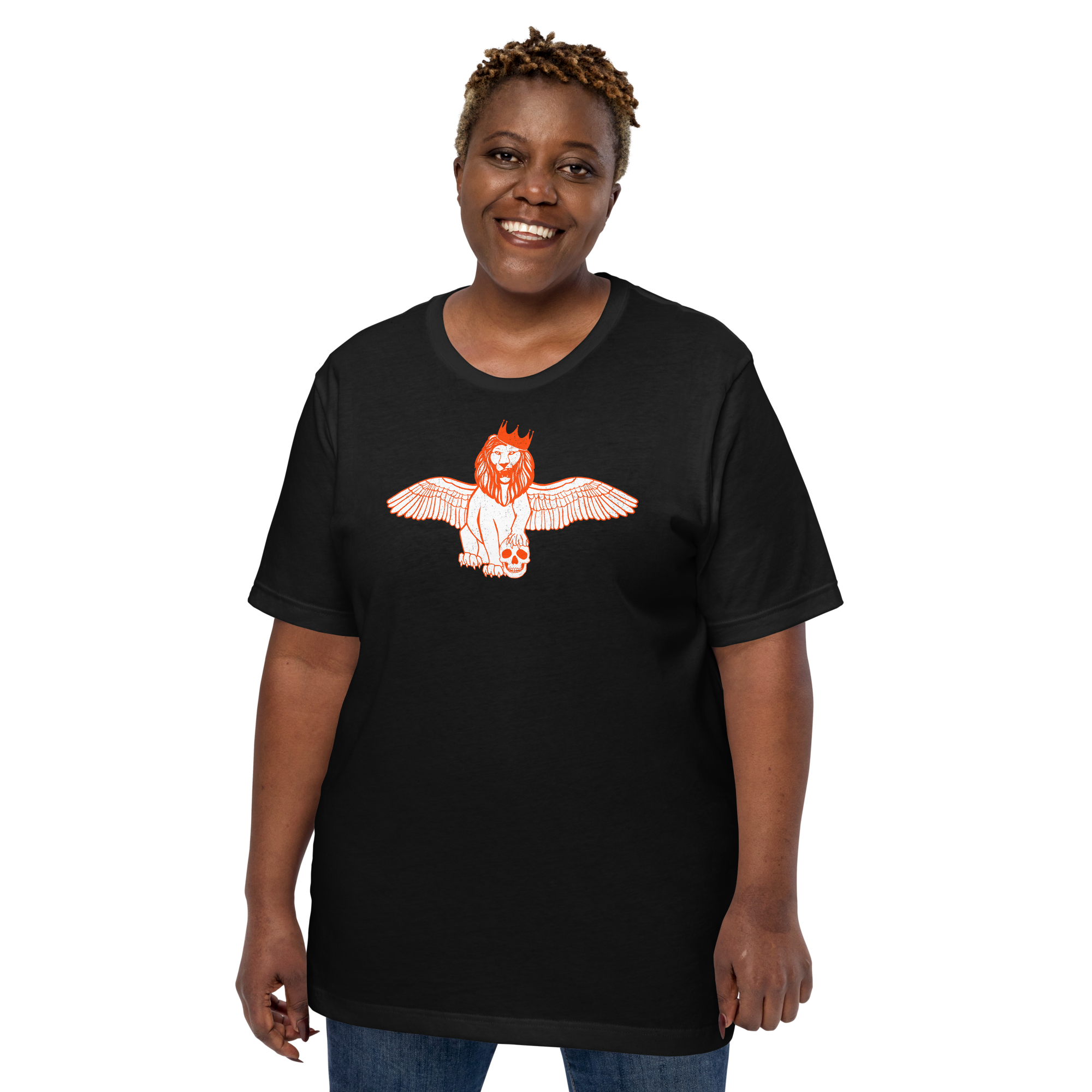 Winged Lion Soccer Skull