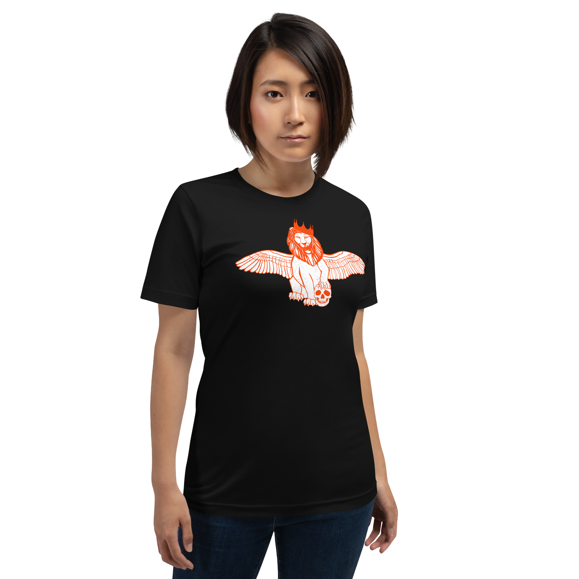 Winged Lion Soccer Skull