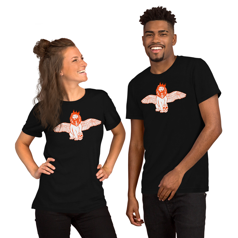 Winged Lion Soccer Skull