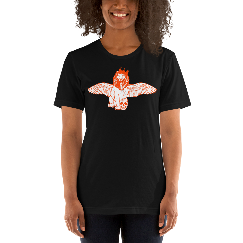 Winged Lion Soccer Skull