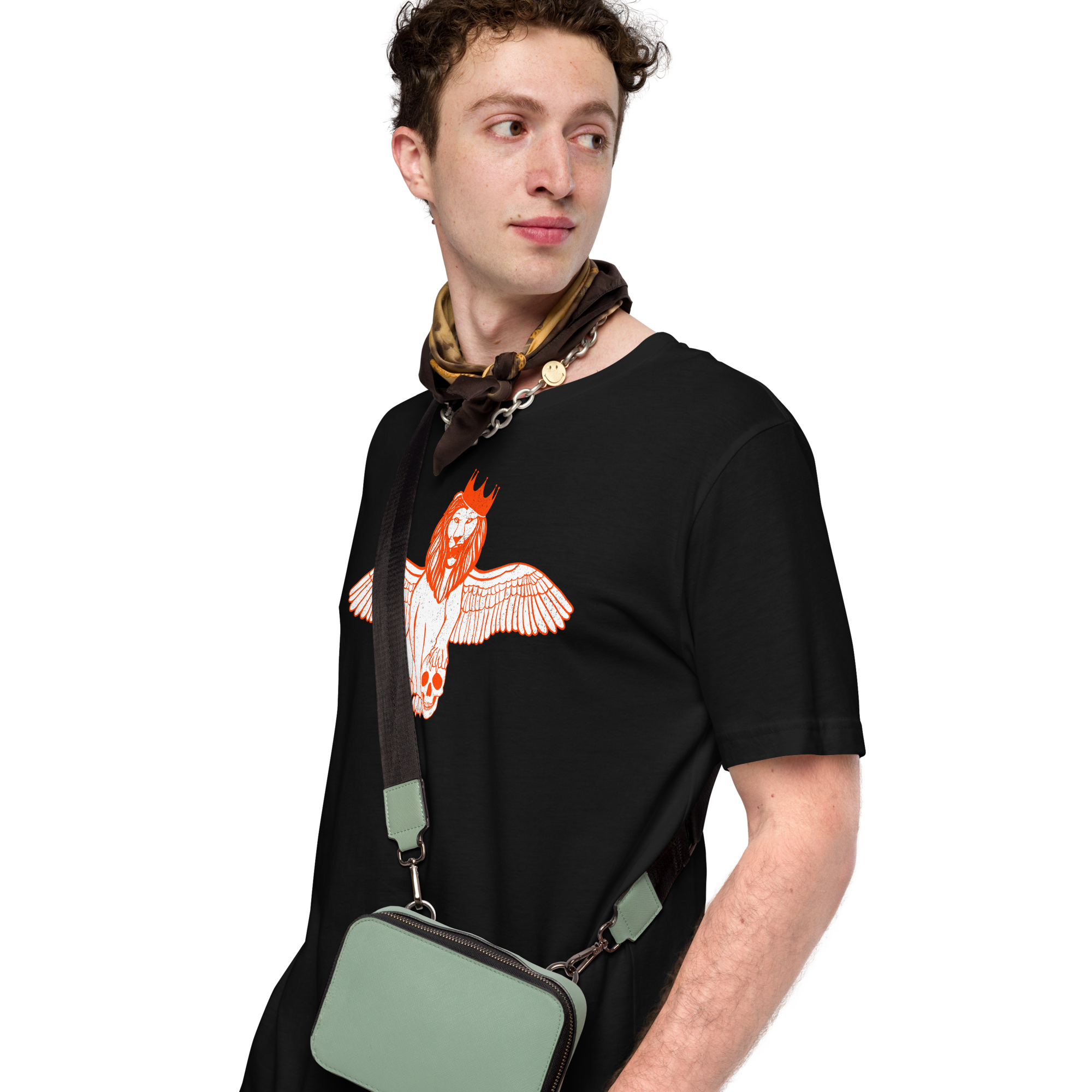 Winged Lion Soccer Skull