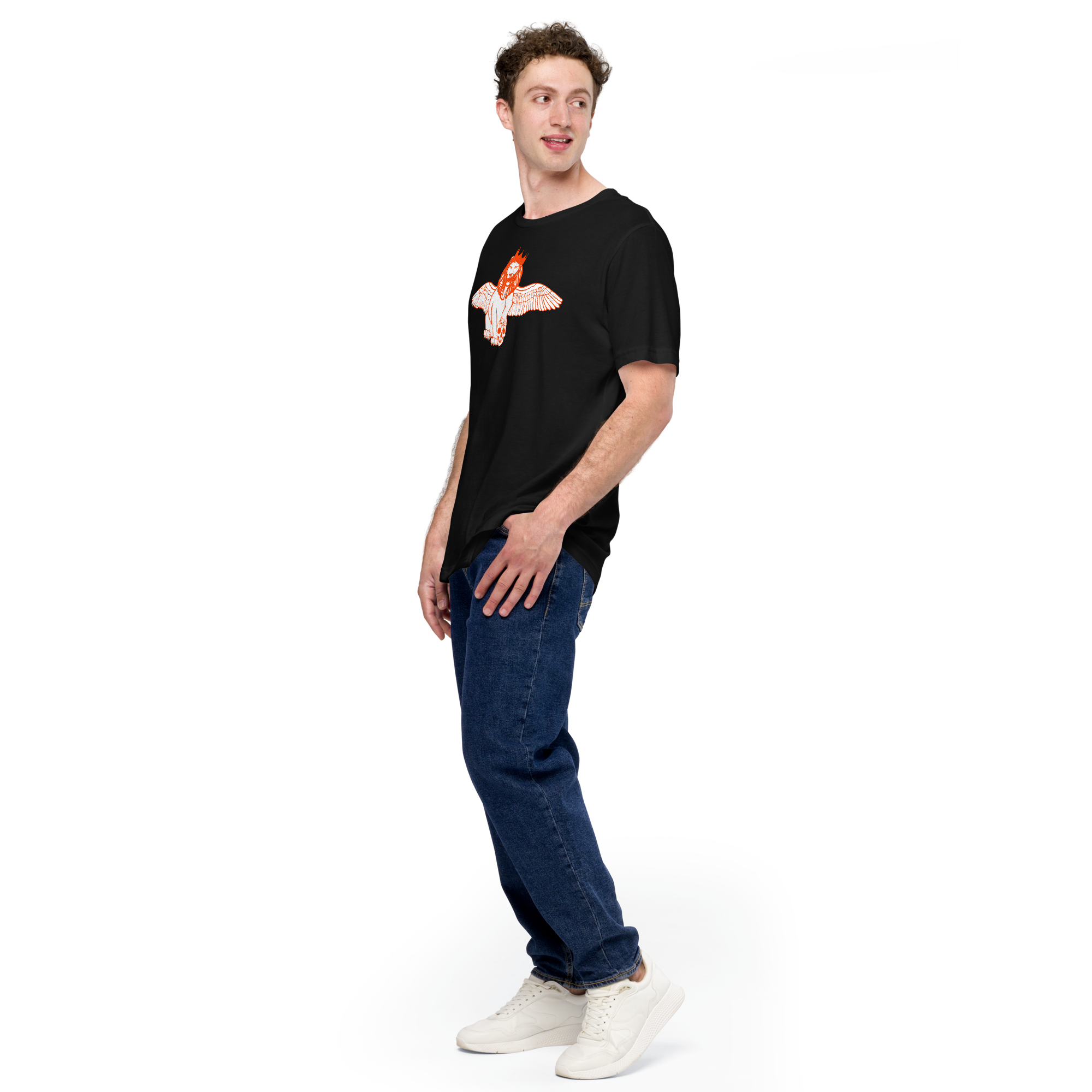 Winged Lion Soccer Skull