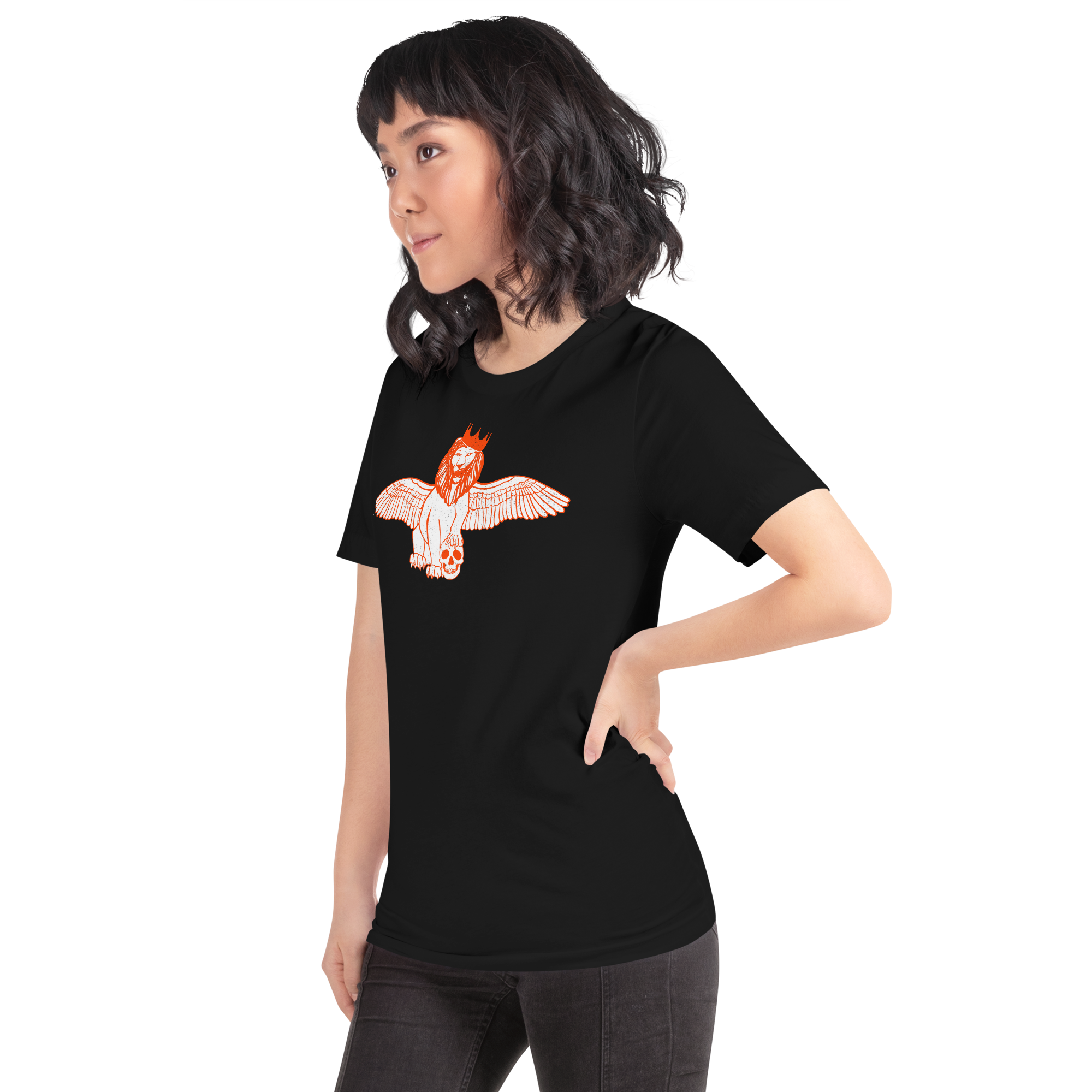 Winged Lion Soccer Skull