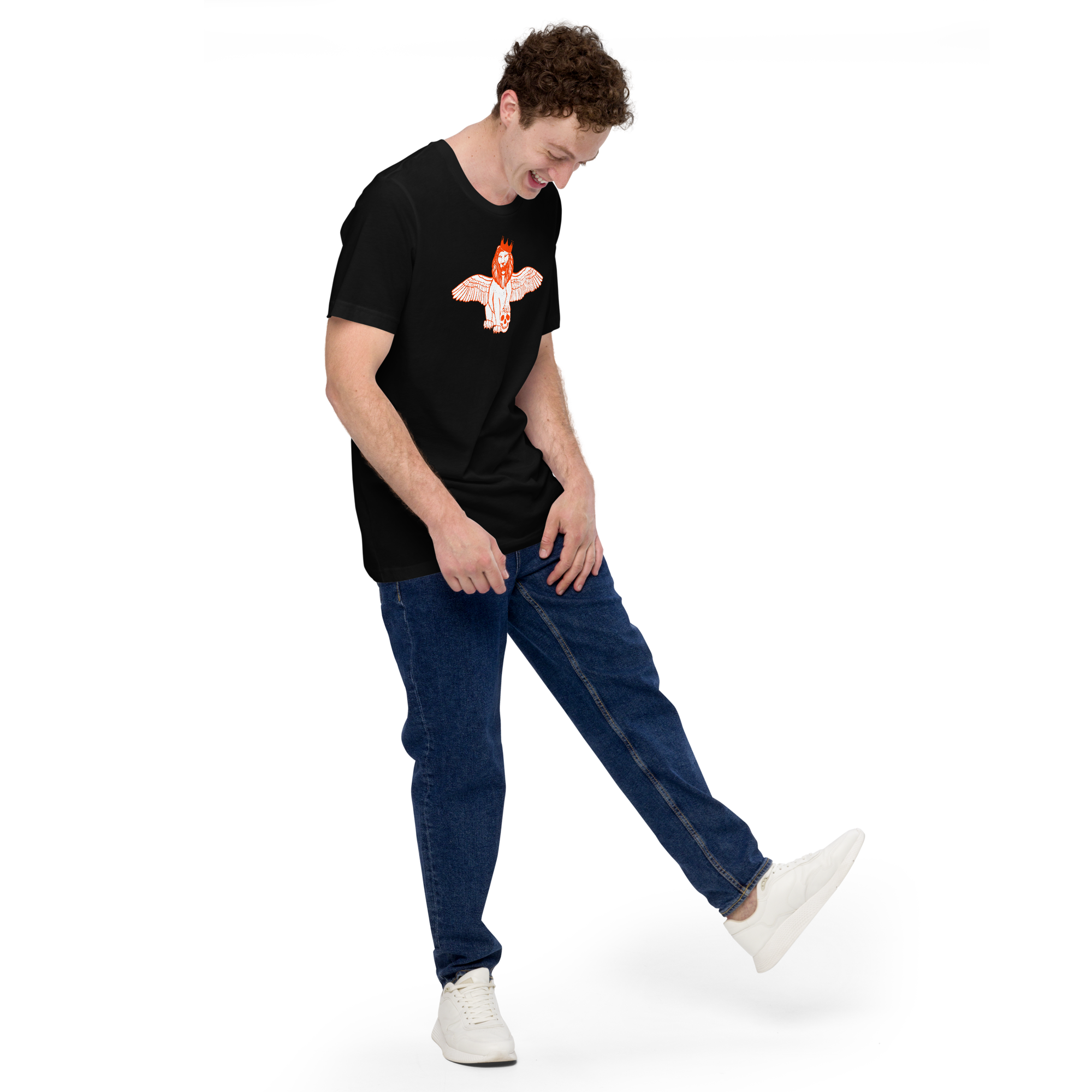 Winged Lion Soccer Skull