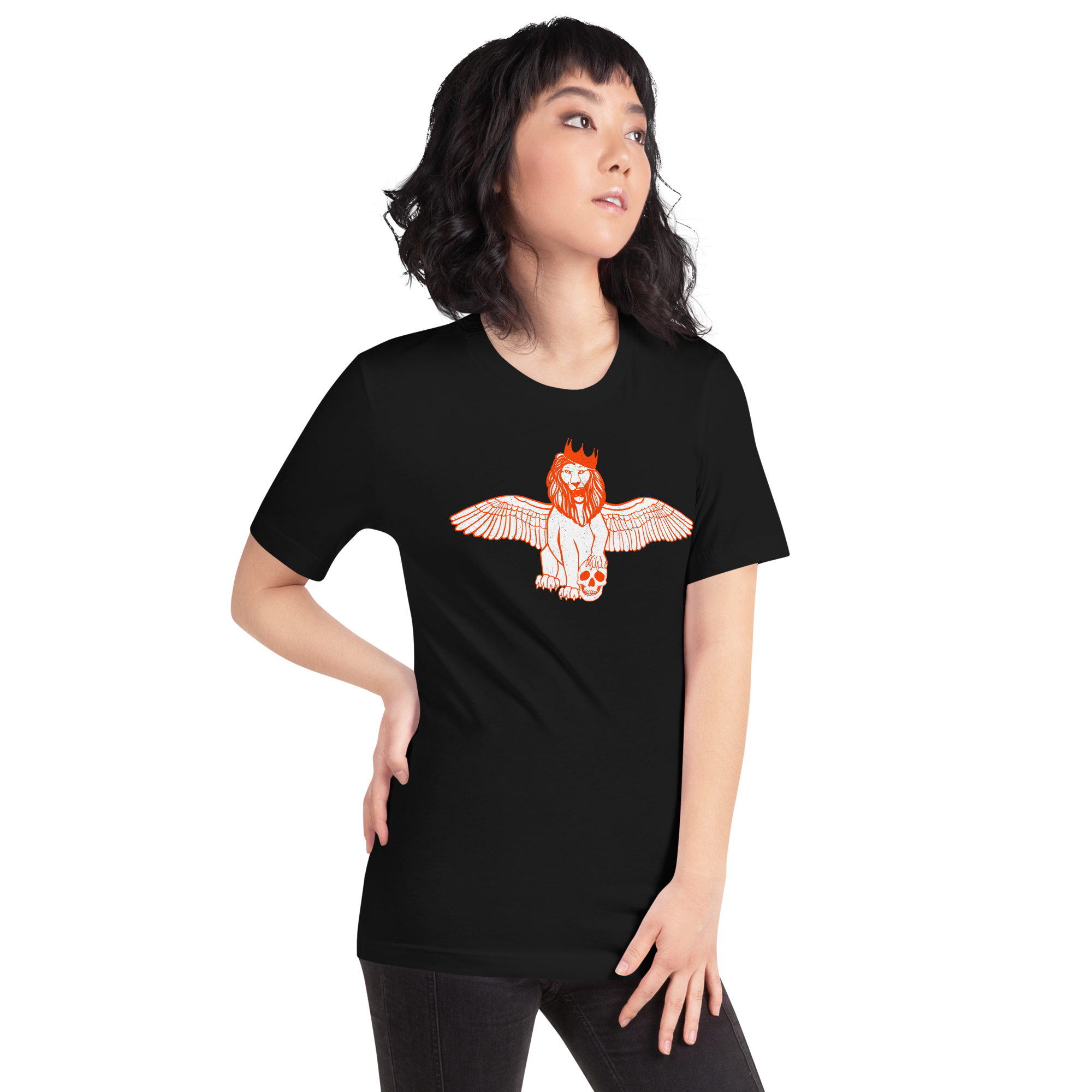 Winged Lion Soccer Skull