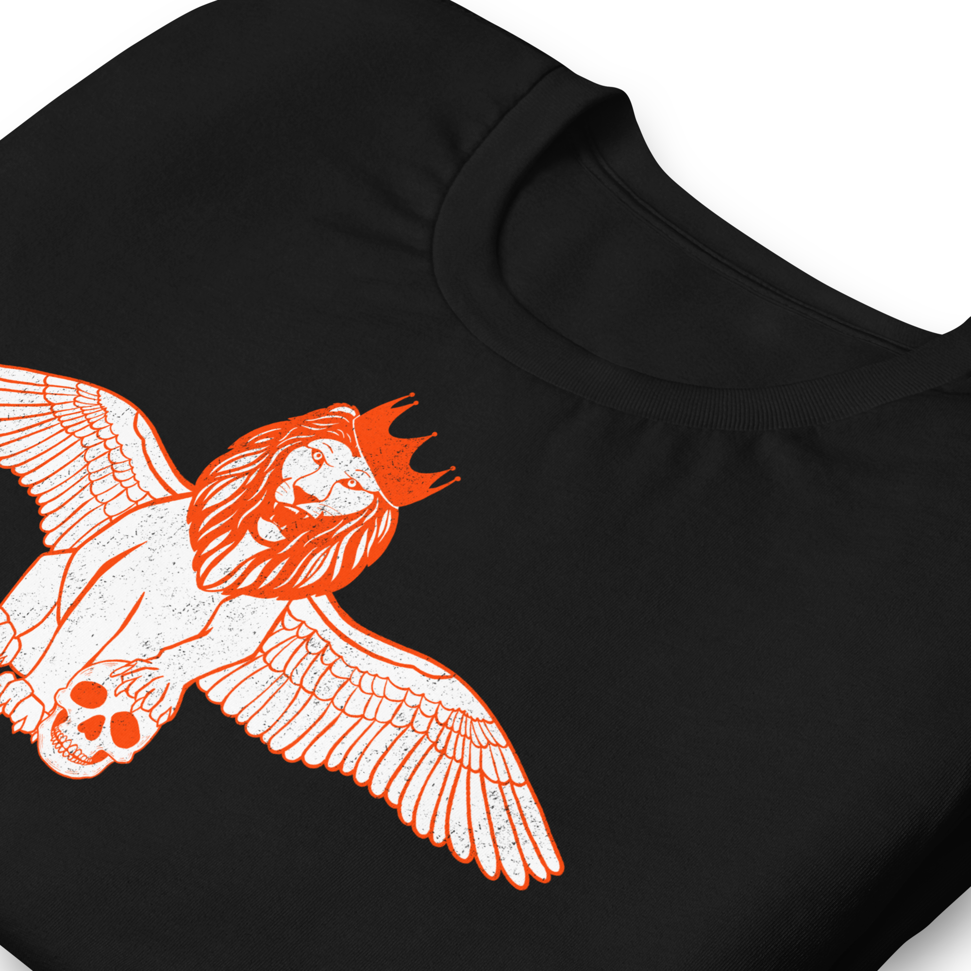 Winged Lion Soccer Skull