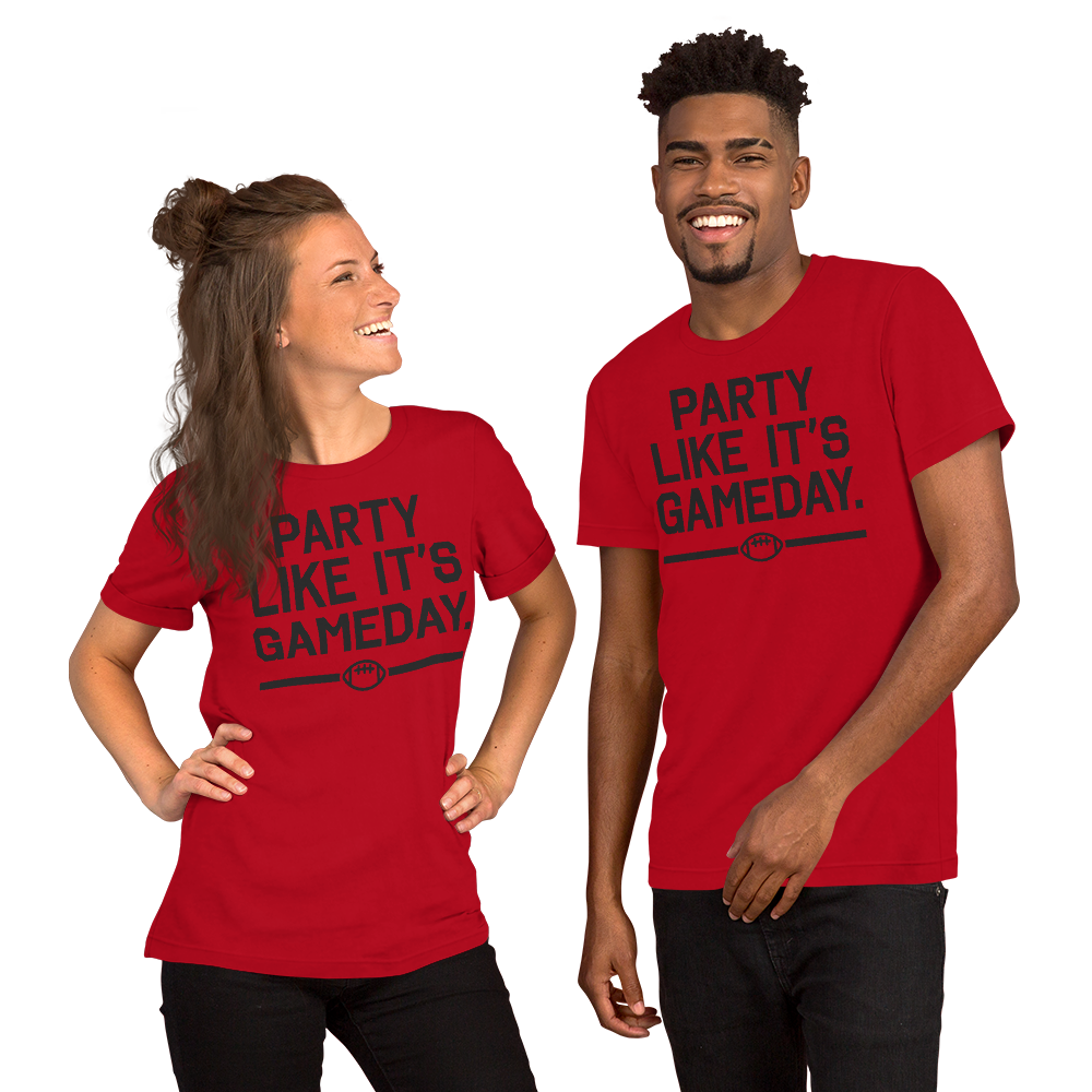 Party Like It's Gameday. (Football)