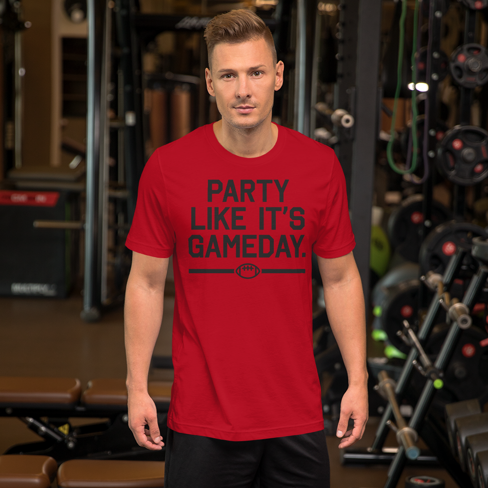Party Like It's Gameday. (Football)