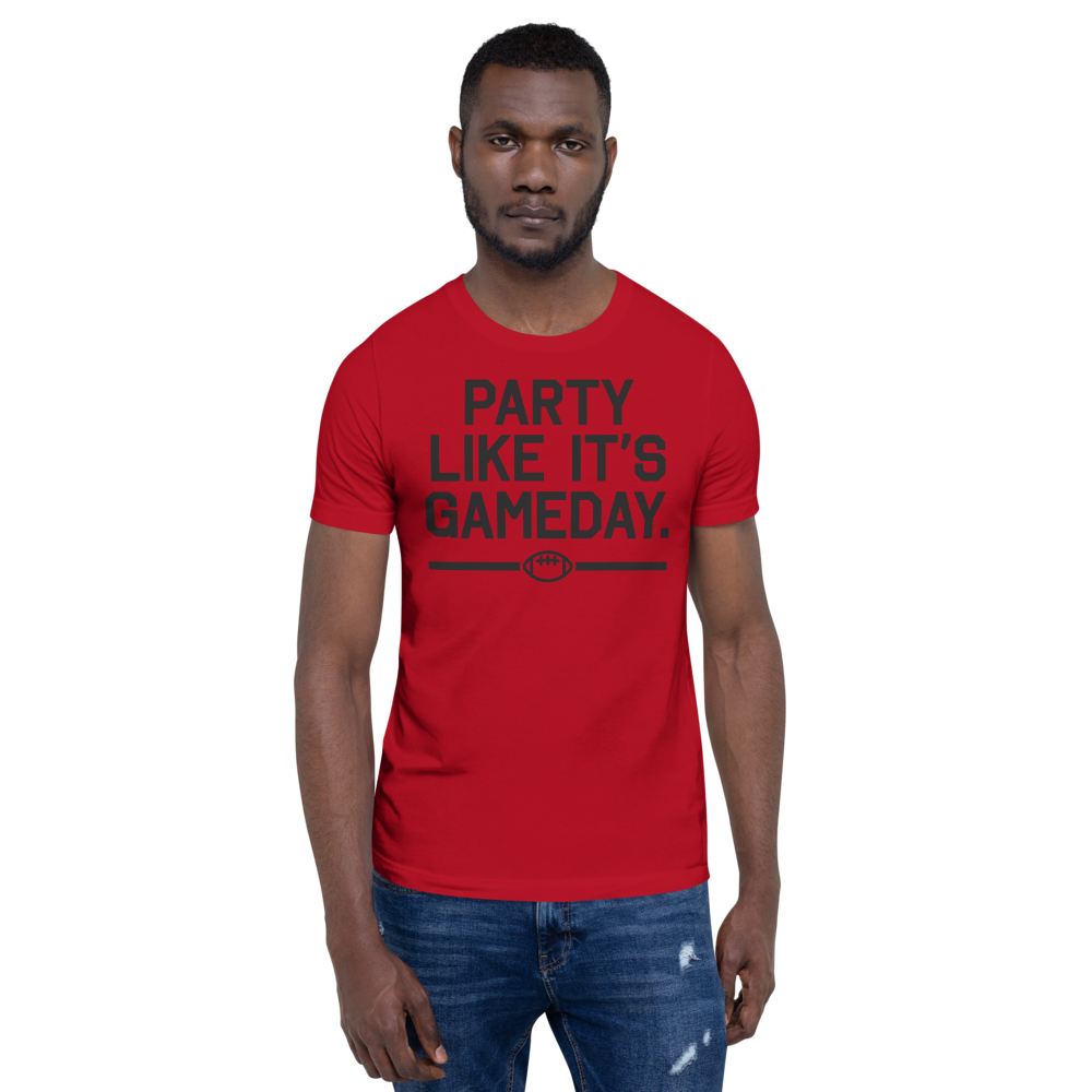 Party Like It's Gameday. (Football)