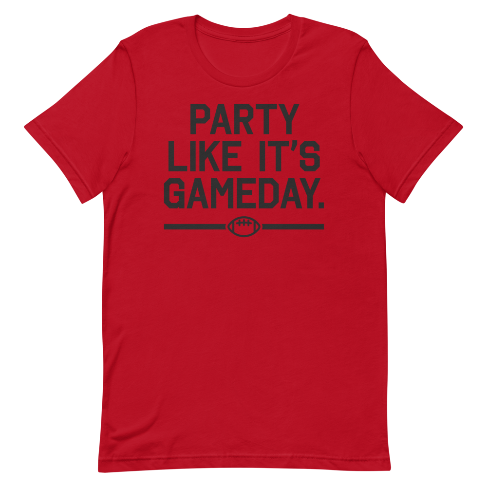 Party Like It's Gameday. (Football)