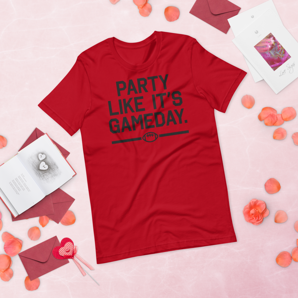 Party Like It's Gameday. (Football)