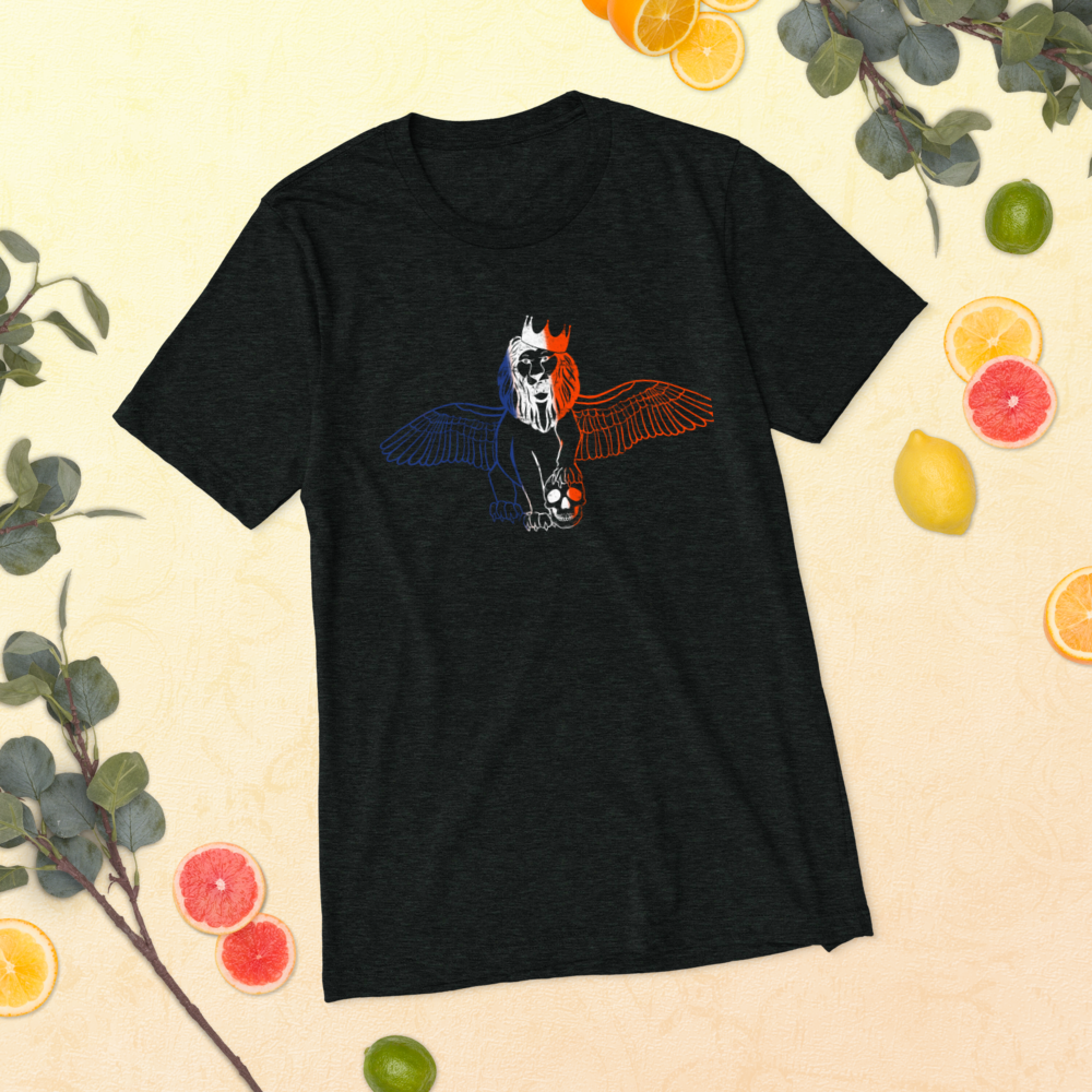 Tri Color Winged Lion