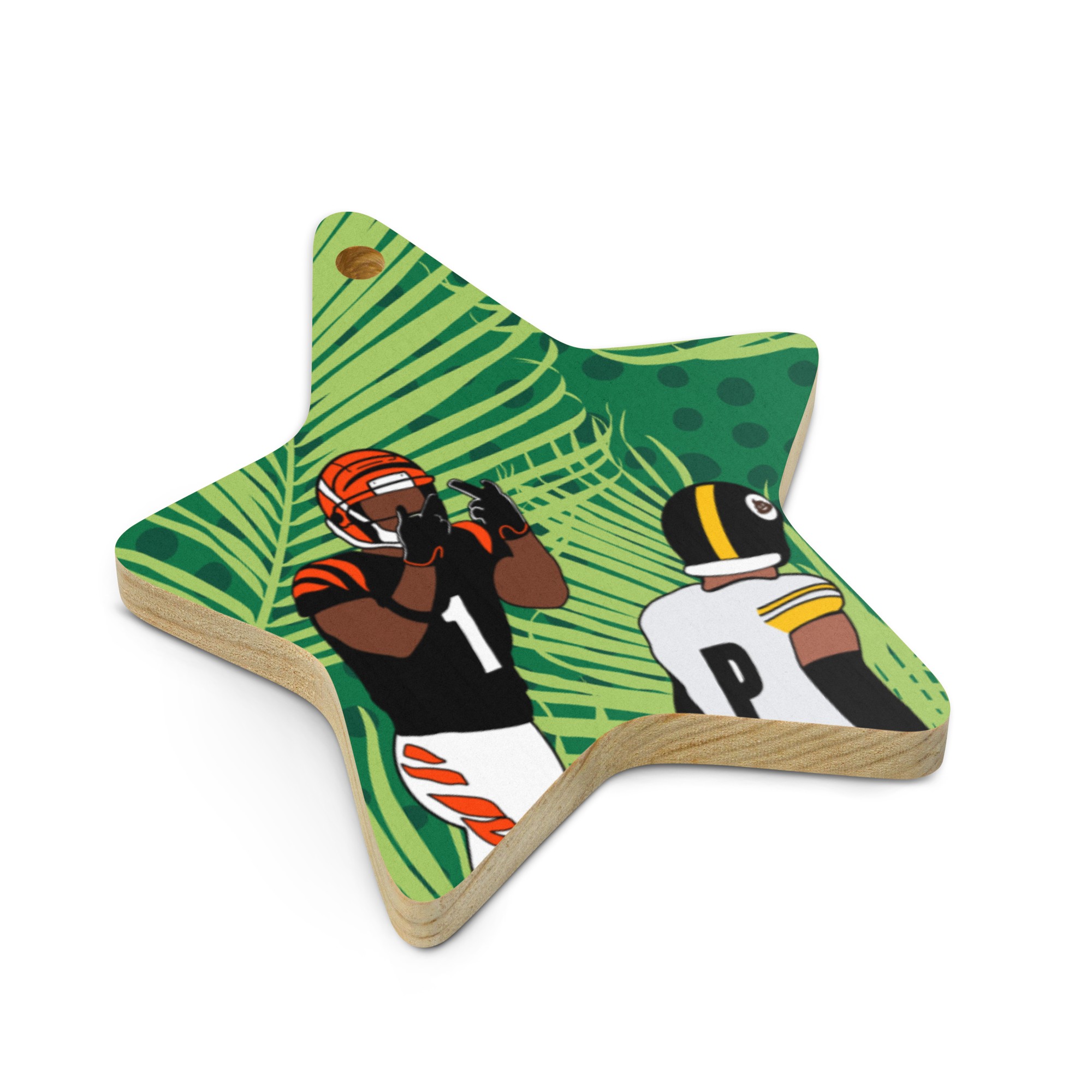 UNO Says FTS Wooden ornaments