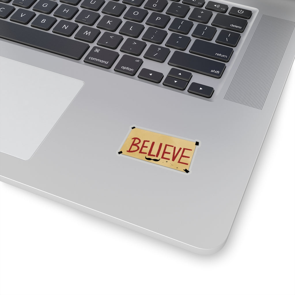 BELIEVE (Red Lasso) - Sticker