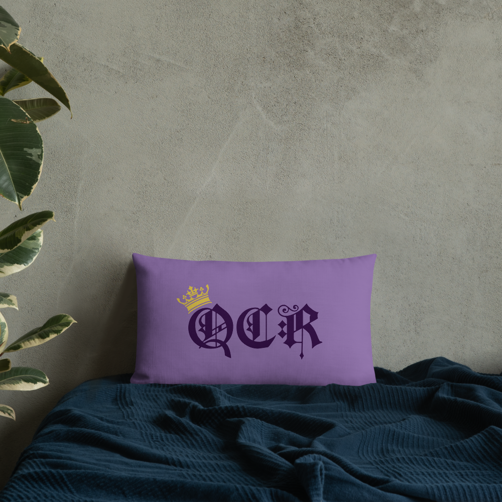 QCR Premium Purple Pillow