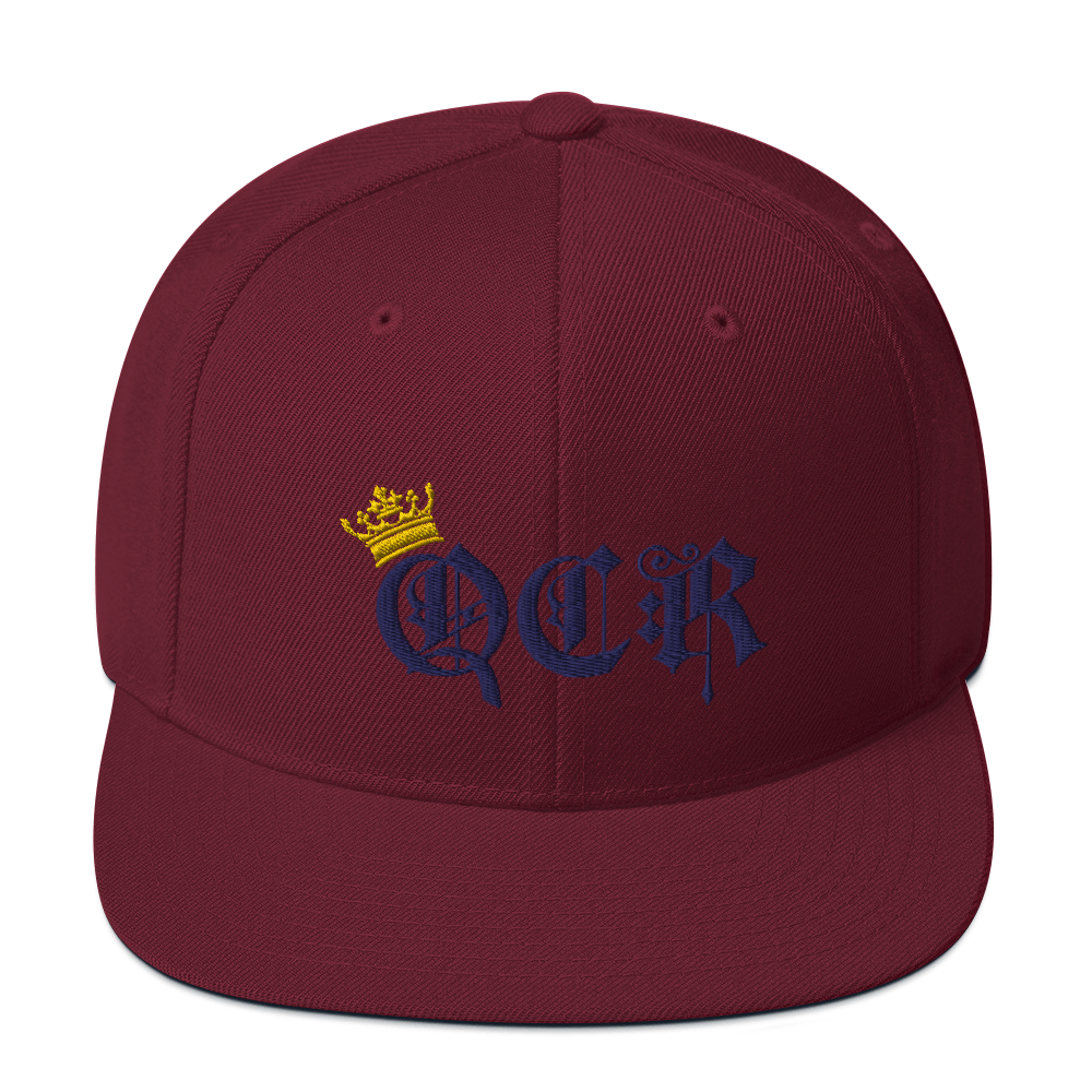 QCR 3D Puff Snapback Hat