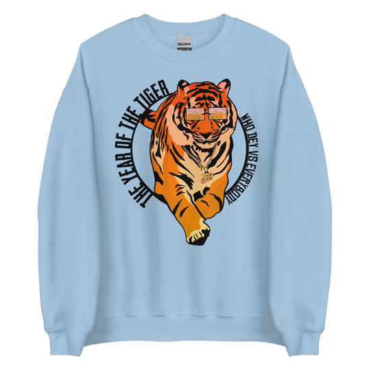 Year of the Tiger: Who Dey Vs Everybody - Sweatshirt