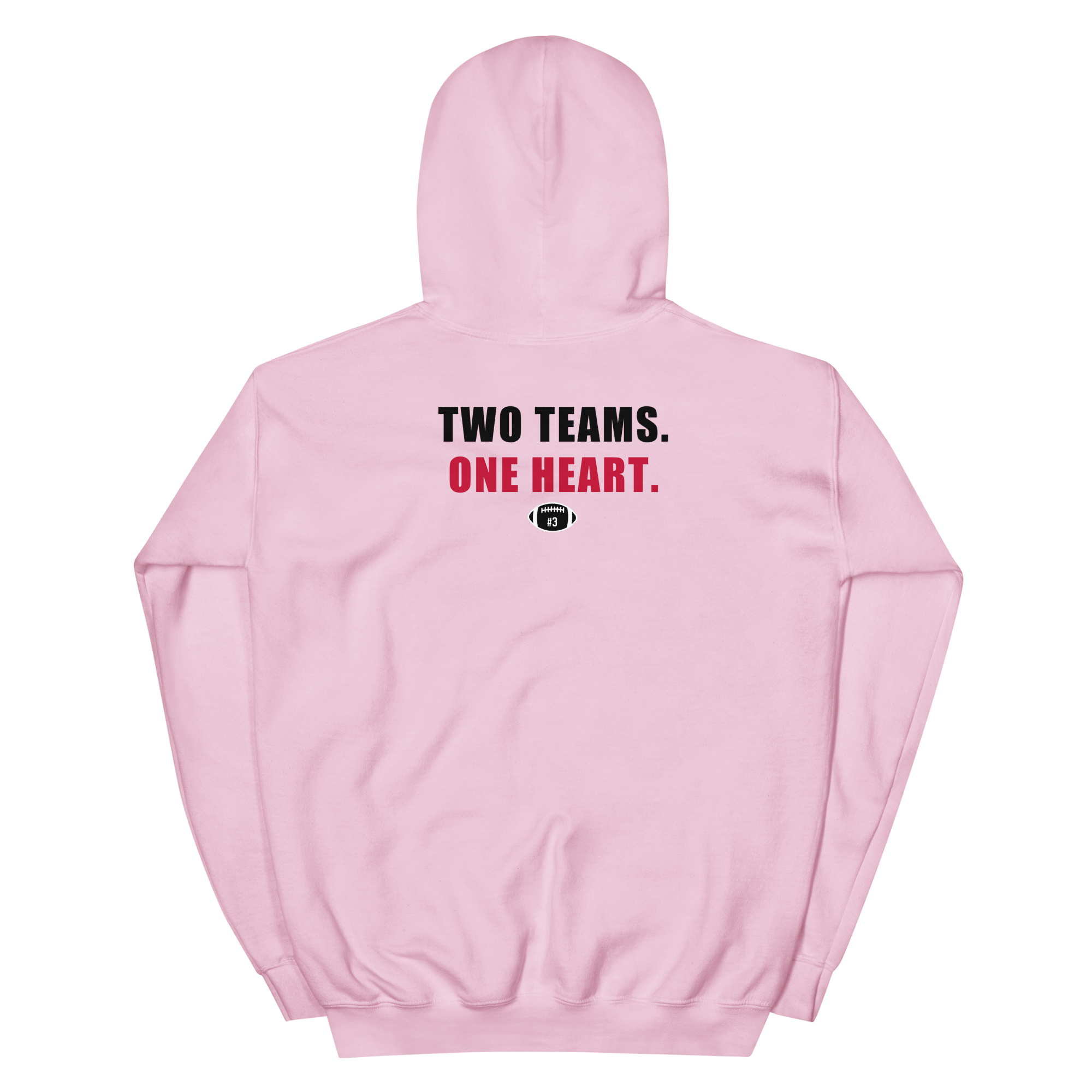 Pray For Damar Cincinnati Buffalo Heart Unisex Hoodie (100% Proceeds Donated)
