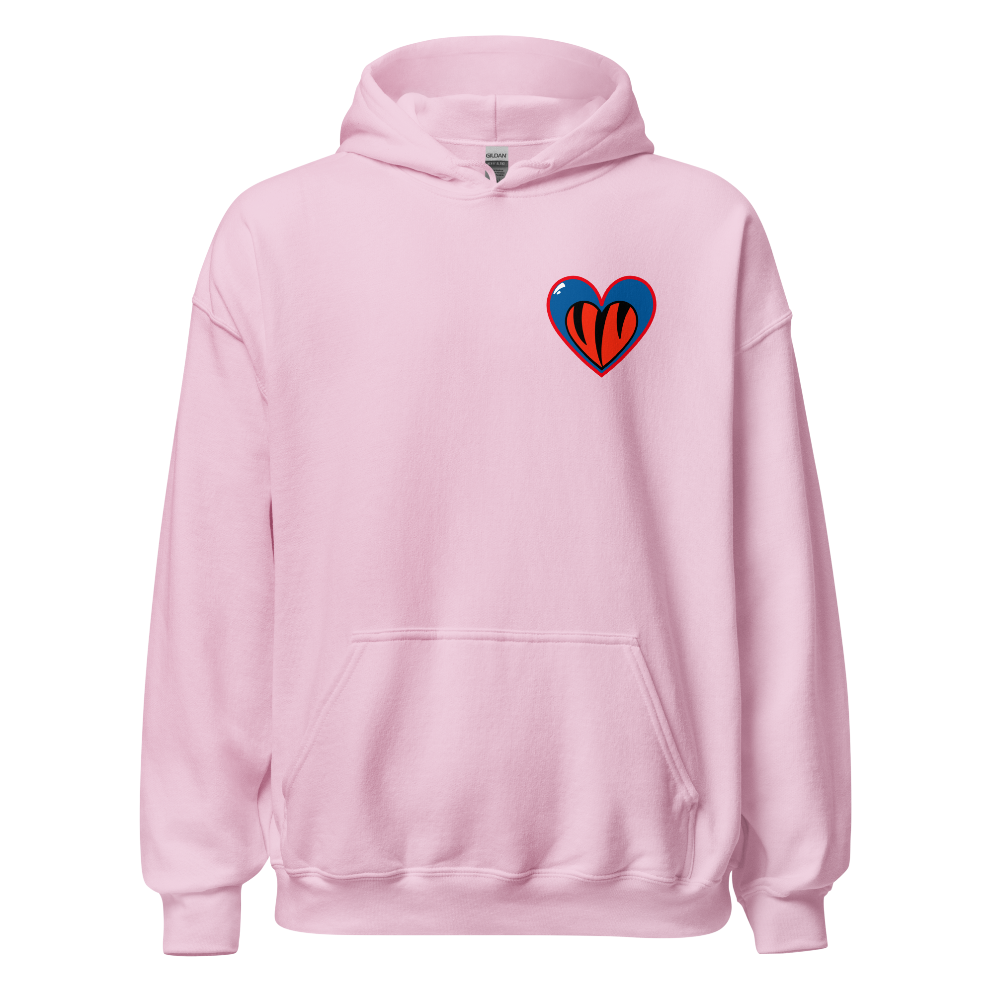 Pray For Damar Cincinnati Buffalo Heart Unisex Hoodie (100% Proceeds Donated)