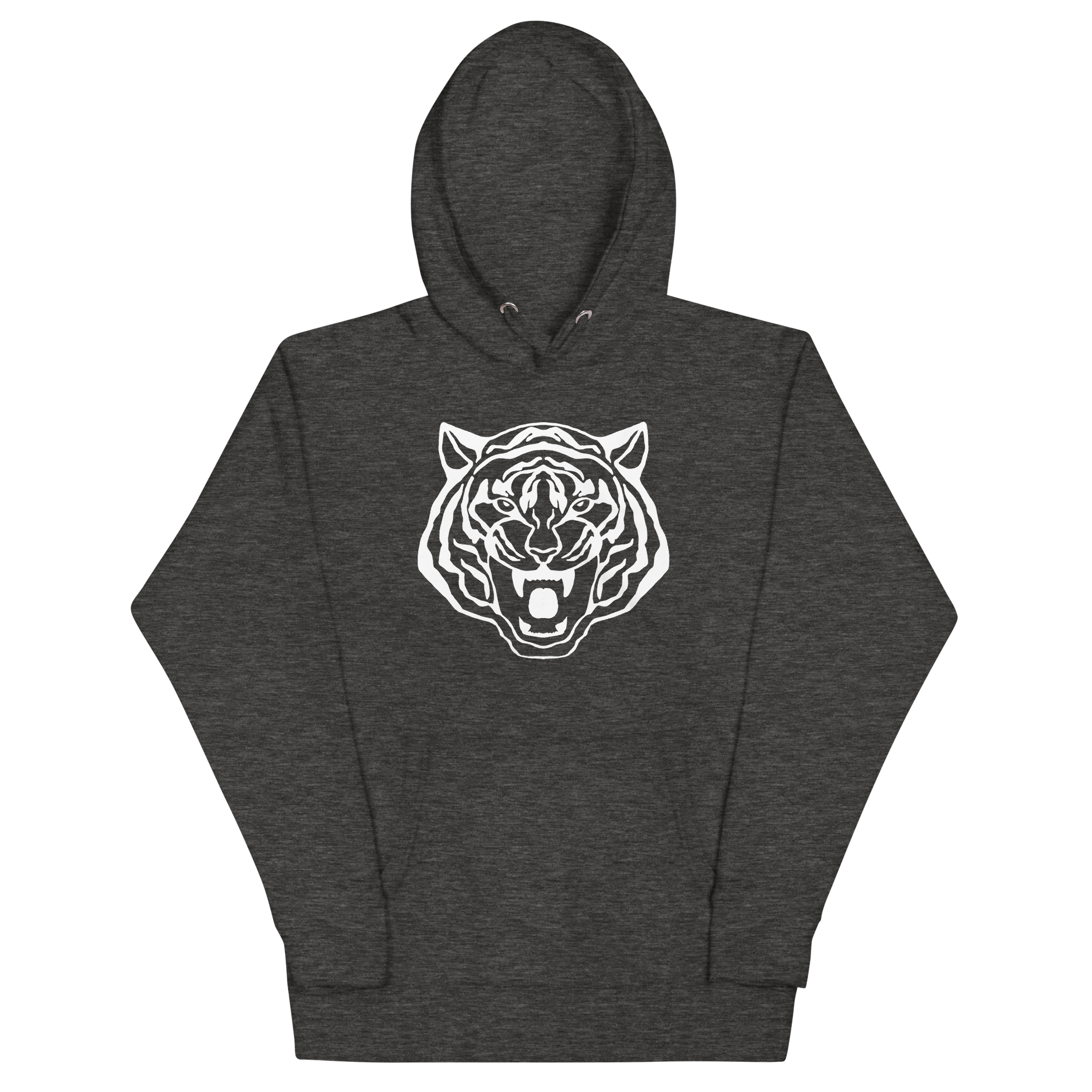 White 2025 tiger hoodie