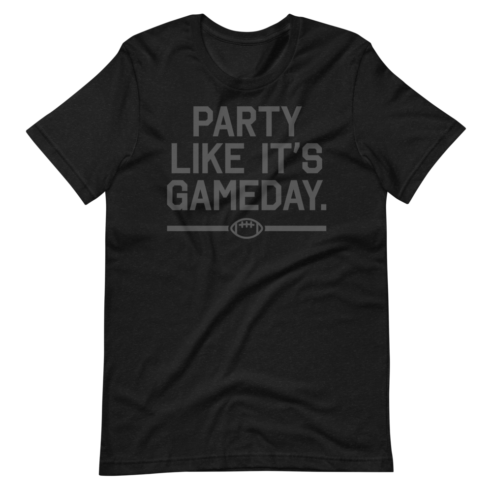 Party Like It's Gameday. (Football)