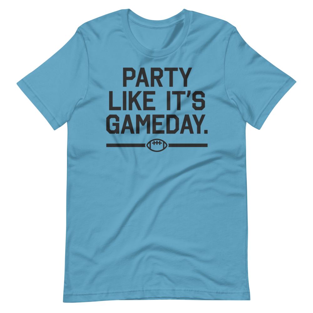 Party Like It's Gameday. (Football)